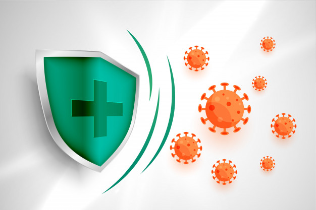 medical shield protecting coronavirus enter background 1017 24714