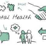 Mental health care sketch diagram